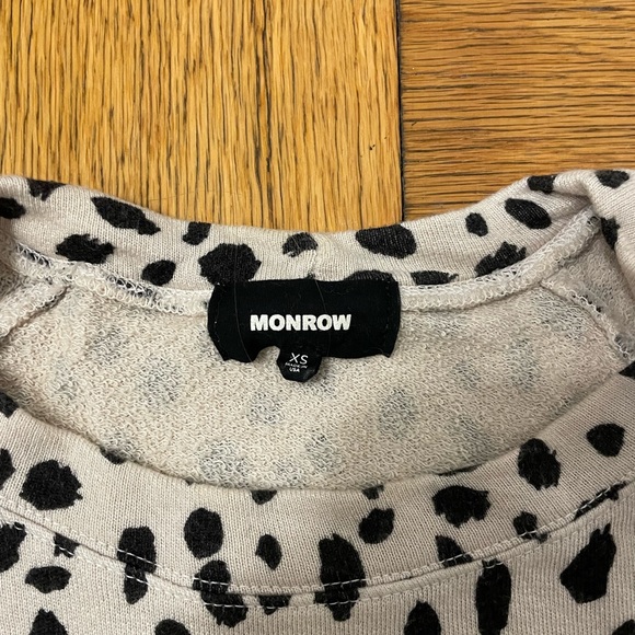 Madewell Tiger Striped Sweatshirt Sweater XS - Picture 5 of 6